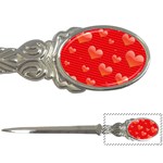 Red hearts Letter Opener