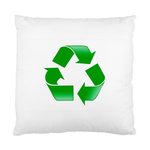 Recycle sign Cushion Case (One Side) from ArtsNow.com Front