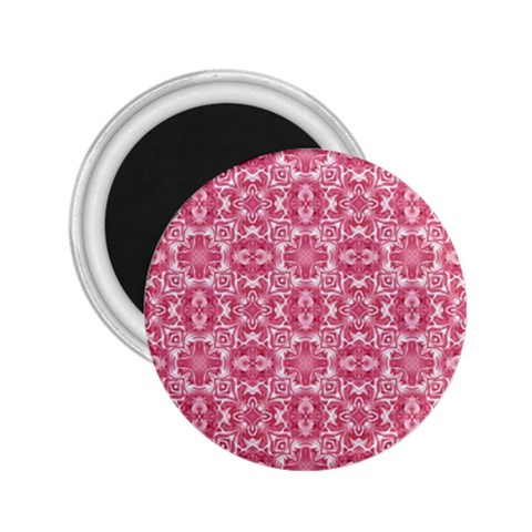 Pink and white background 2.25  Magnet from ArtsNow.com Front