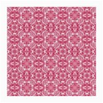 Pink and white background Glasses Cloth (Medium)