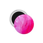 Pink Feather 1.75  Magnet