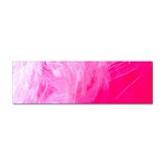 Pink Feather Sticker Bumper (10 pack)