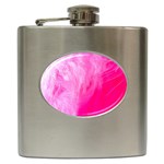 Pink Feather Hip Flask (6 oz)