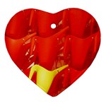 One Yellow One Ornament (Heart)