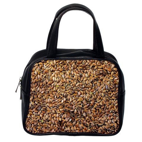 Linen Seeds Classic Handbag (One Side) from ArtsNow.com Front