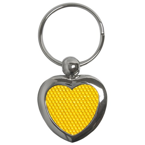 Honeycomb Key Chain (Heart) from ArtsNow.com Front