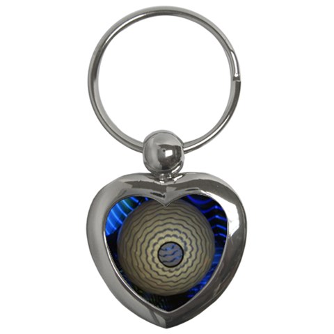 Glass Ball Key Chain (Heart) from ArtsNow.com Front