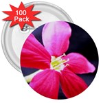 Antina Flower  3  Button (100 pack)