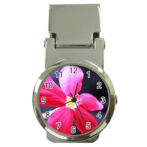 Antina Flower  Money Clip Watch from ArtsNow.com Front
