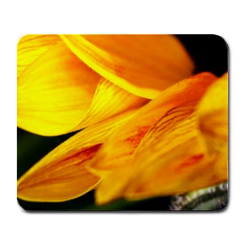 Yellow Sunflower 1   Large Mousepad from ArtsNow.com Front