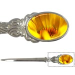 Yellow Color Flower   Letter Opener