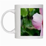 Very Pink Flower  White Mug