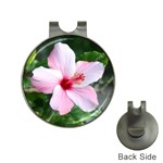 Very Pink Flower  Golf Ball Marker Hat Clip