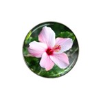 Very Pink Flower  Hat Clip Ball Marker (10 pack)
