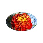The Red Flowers  Sticker Oval (10 pack)