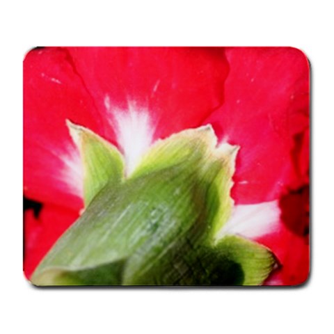 The Red Flower 2  Large Mousepad from ArtsNow.com Front
