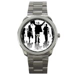 silhouettes Sport Metal Watch