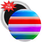 Free Vector Fancy Glass Headers - swirls and swooshes 3  Magnet (10 pack)