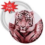My strength 3  Button (100 pack)