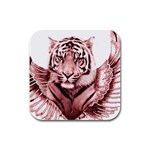 My strength Rubber Square Coaster (4 pack)