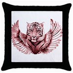 My strength Throw Pillow Case (Black)