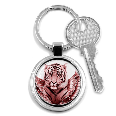 My strength Key Chain (Round) from ArtsNow.com Front