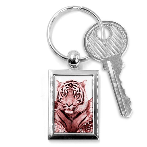 My strength Key Chain (Rectangle) from ArtsNow.com Front