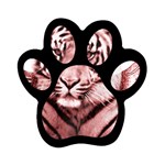 My strength Magnet (Paw Print)