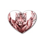 My strength Rubber Coaster (Heart)
