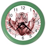 My strength Color Wall Clock