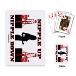 Nipple Up Nipple Down Playing Cards Single Design