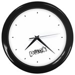 G-Force-3D_1 Wall Clock (Black)