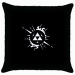 ZELDA Throw Pillow Case (Black)