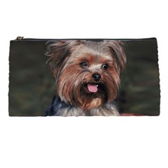 YORKSHIRE TERRIER Girls Boy Dog Puppy Pet Pencil Case from ArtsNow.com Front