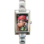 MYpic! Rectangular Italian Charm Watch