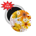 yellow_flower 2.25  Magnet (10 pack)