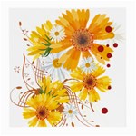 yellow_flower Glasses Cloth (Medium)