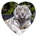 White Tiger 9 Jigsaw Puzzle (Heart)