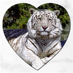 White Tiger 9 Jigsaw Puzzle (Heart)