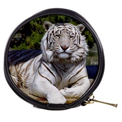 White Tiger 9 Mini Makeup Bag from ArtsNow.com Front