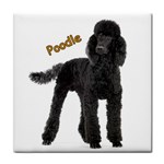 Poodle Dog Tile Coaster