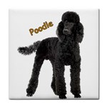 Poodle Dog Tile Coaster