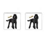 Poodle Dog Cufflinks (Square)