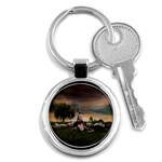 hqpromotriocrow Key Chain (Round)