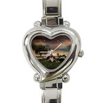 hqpromotriocrow Heart Italian Charm Watch