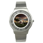 hqpromotriocrow Stainless Steel Watch