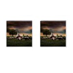 hqpromotriocrow Cufflinks (Square)