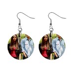 VD105-0011 1  Button Earrings