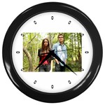 VD105-0011 Wall Clock (Black)