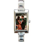 VD103-0006 Rectangular Italian Charm Watch